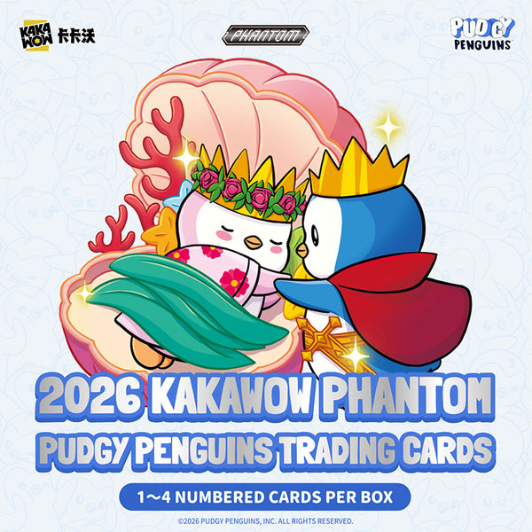 Kakawow Phantom Pudgy Penguins Collectible Cards Booster Box (Series 1)
