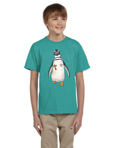 Spiffy Penguin T-shirt YOUTH